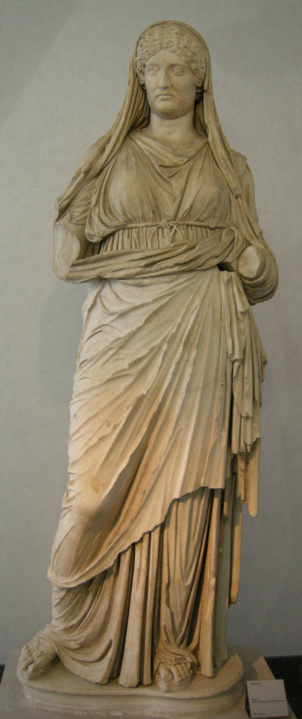 immagine di donna romana (Lucilla)